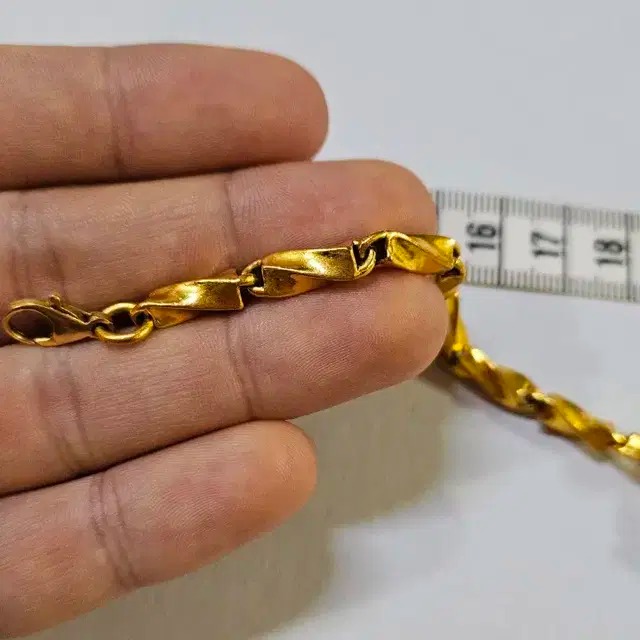 15돈 24K 순금 목걸이 (18k 장식 별도)